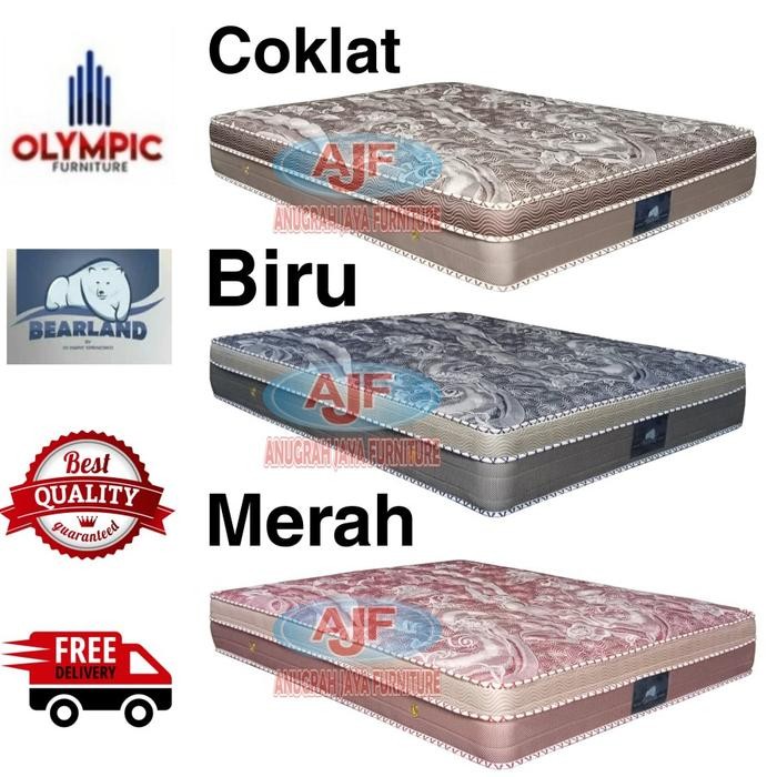 Olympic Springbed Bearland Type Grizzly Full set Divan Sandaran Kasur