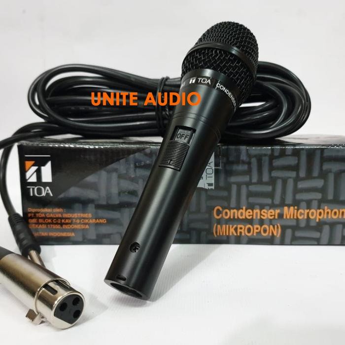 Mic Kabel Condenser TOA ZM300AS ZM 300 AS TOA ZM-300AS
