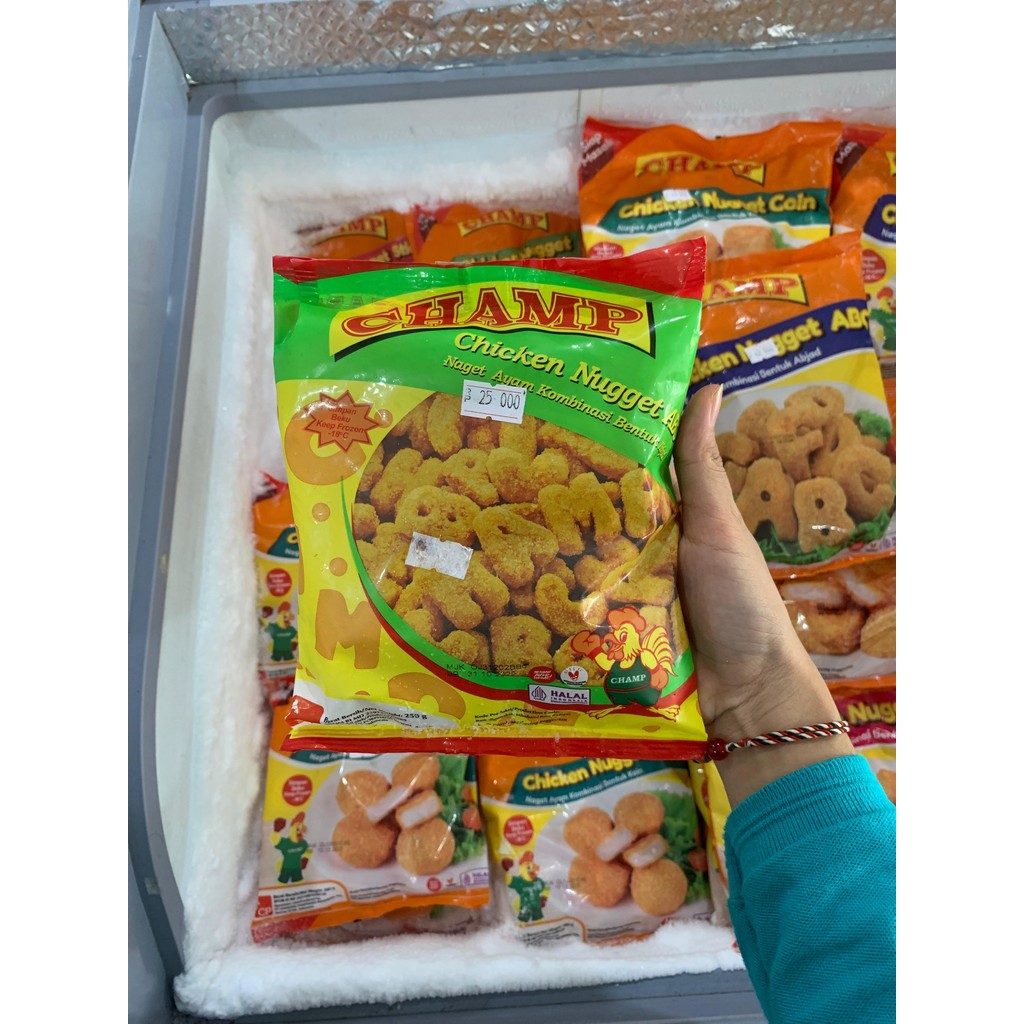 

CHAMP CHICKEN NUGGET ABC 250G
