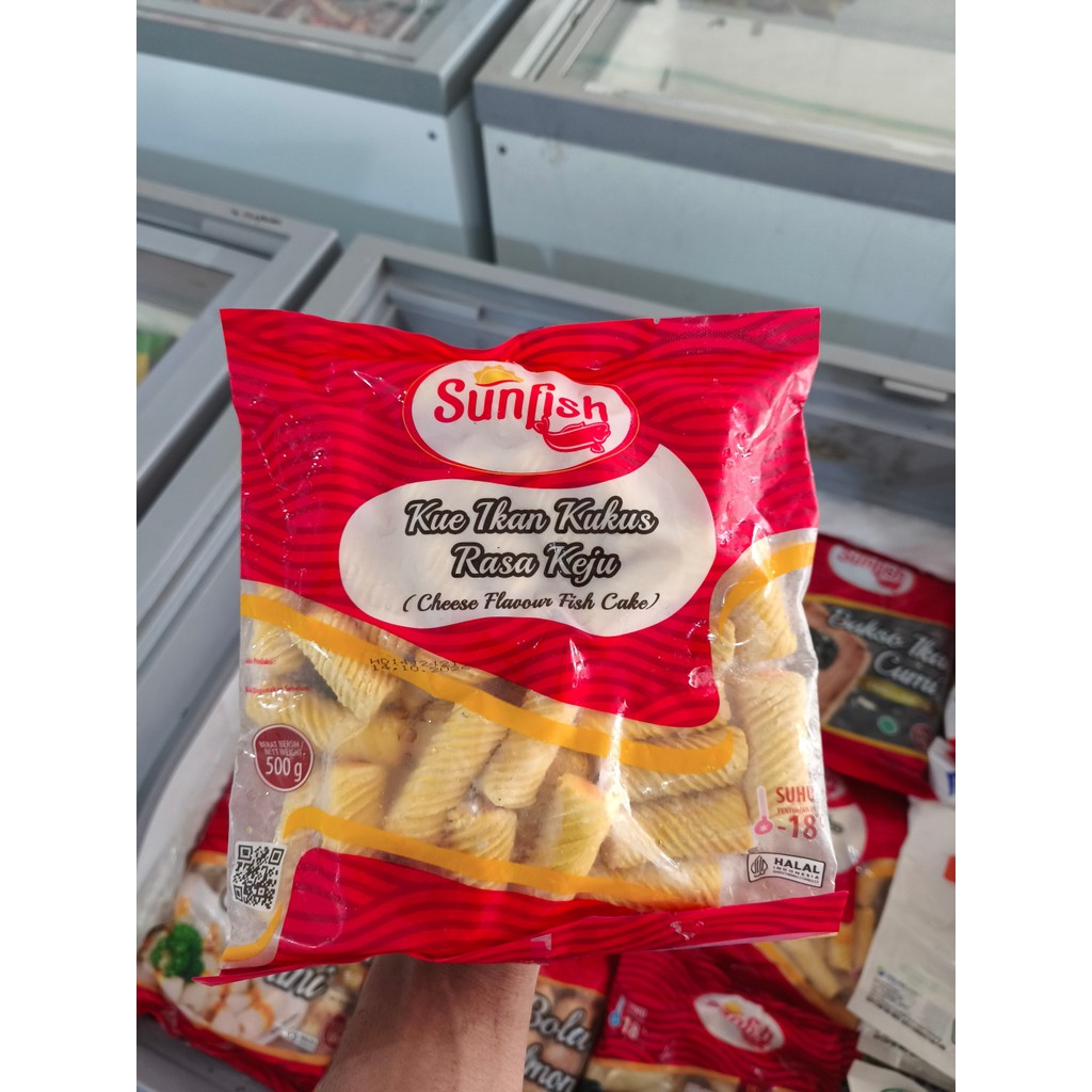 

SUNFISH KUE IKAN KUKUS RASA KEJU 500G