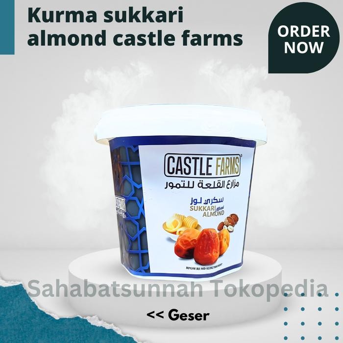 

Kurma Mentega Sukkari Almond With Butter 850 Gram Fresh Freezer Tidak Beku Castle Farms Korma Sukari