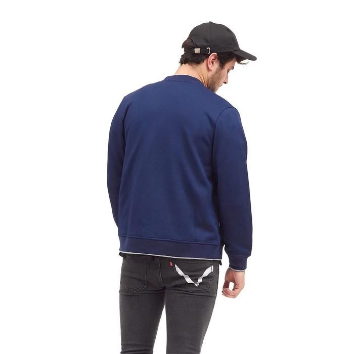 D&F Jaket Pria Bomber - Navy