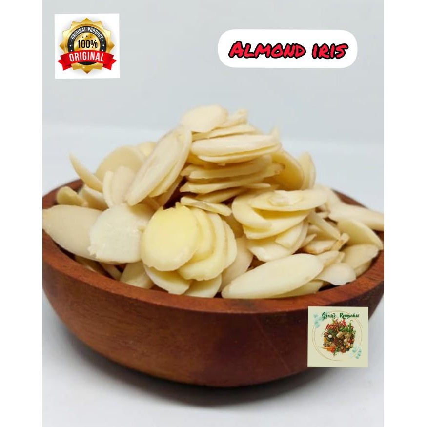 

Raw Almond Slice / Kacang Almond Slice Mentah - 250Gram