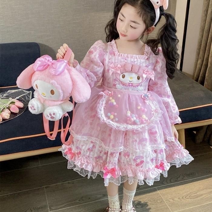 xie Kostum melody / costume melody/ dress melody anak