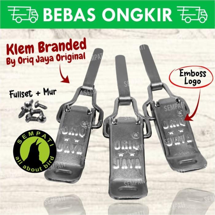 JEPITAN KLEM KOPER POLOS TEBOK SANGKAR BURUNG LOVEBIRD ORIQ JAYA KLPOJ