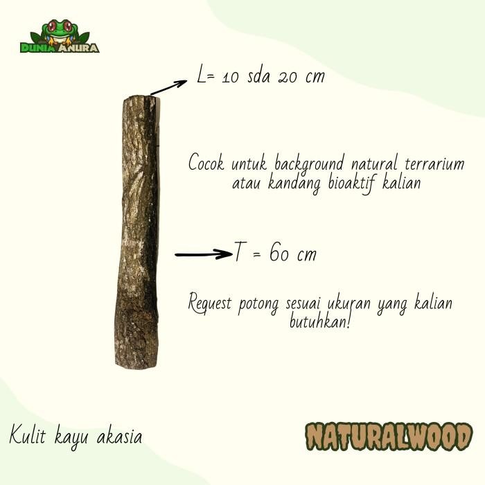 (Allthebest) Kulit kayu untuk background vivarium