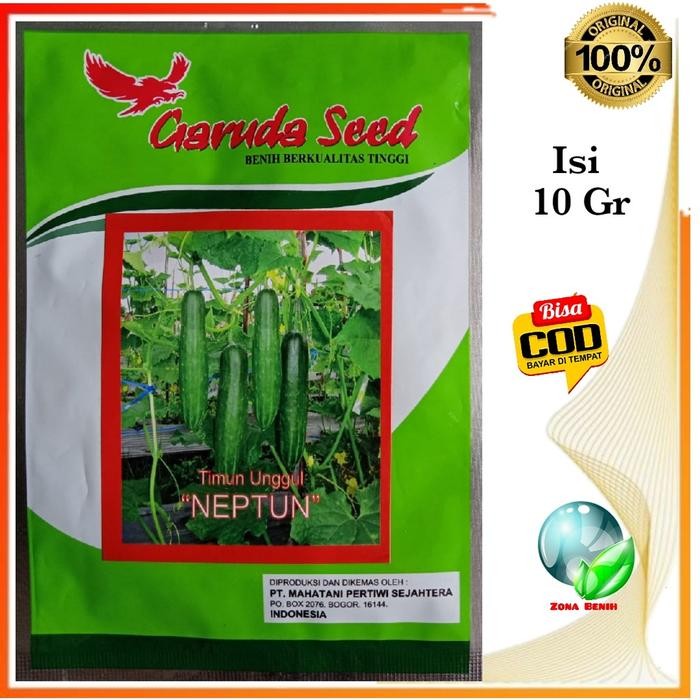 (Allthebest) Isi 10 Gram Bibit Timun Hijau NEPTUN Benih Timun Mentimun