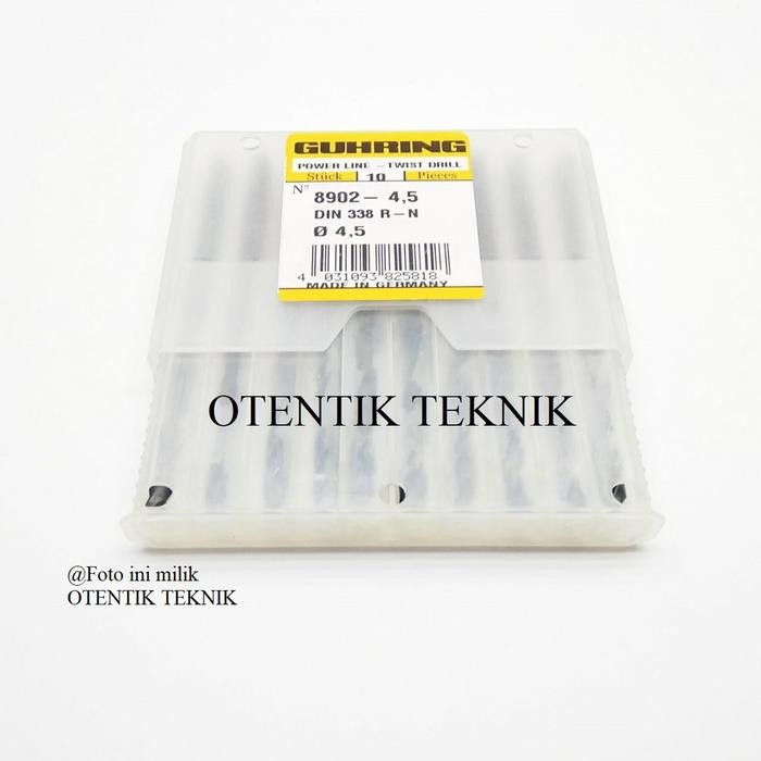 (Allthebest) GUHRING MATABOR BESI 4.5MM POWERLINE - MATA BOR HSS 4.5 MM