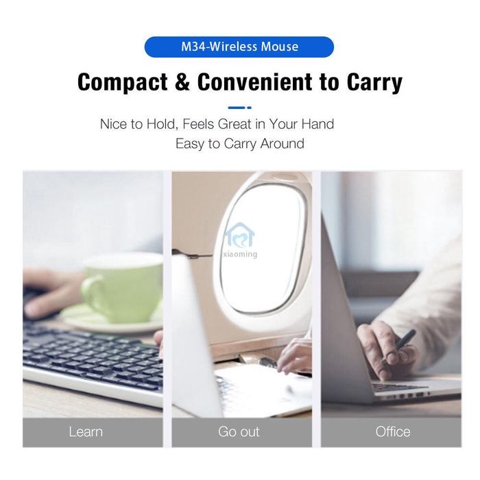 [Allthebest] TERBARUBARU PHILIPS MOUSE WIRELESS M314 M 314 SILENT