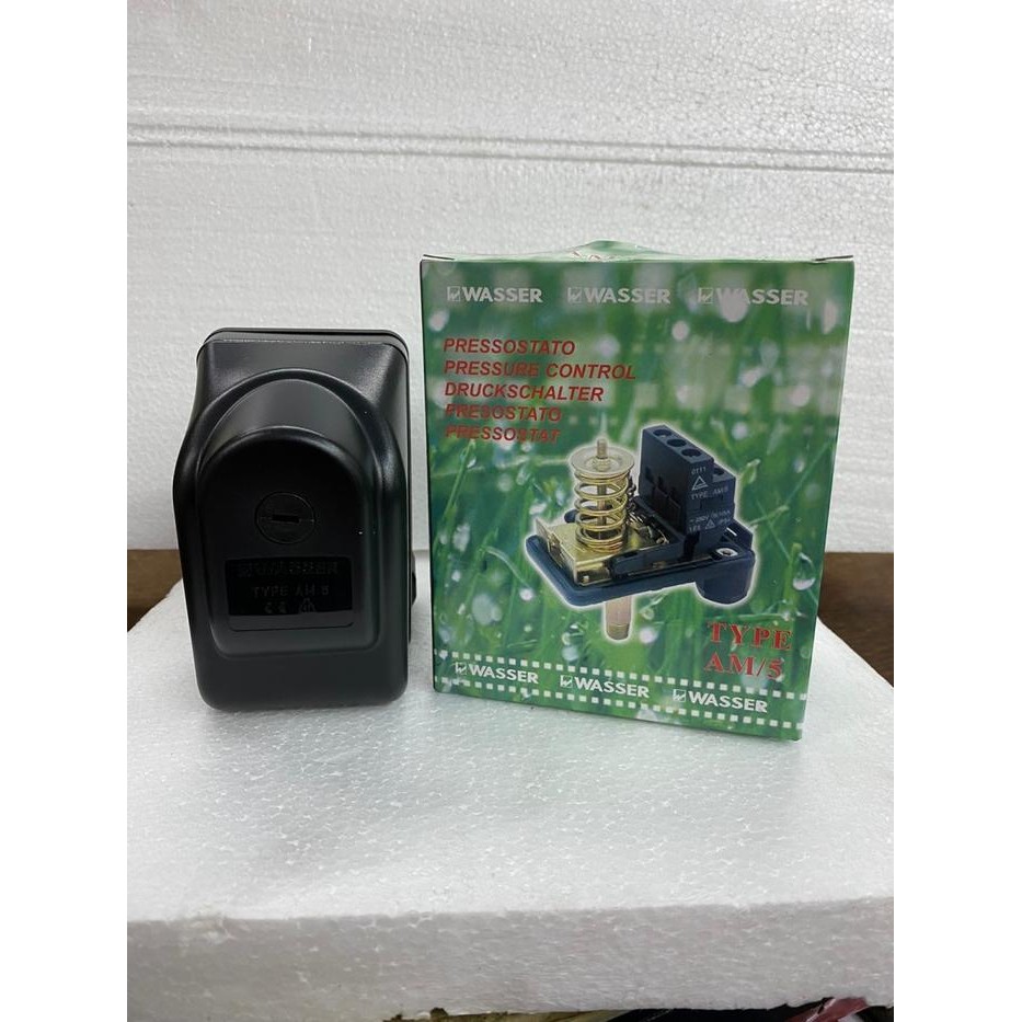 PRESSURE SWITCH OTOMATIS JET PUMP PRESSURE CONTROL WASSER AM 5 ORI