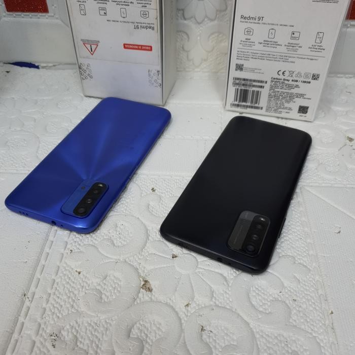 hp Xiaomi Redmi 9T 6/128GB fullset mulus mantap