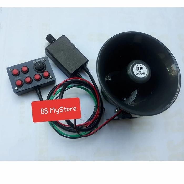 sirine senken sirine polisi patwal ambulan 60watt speaker toa narae