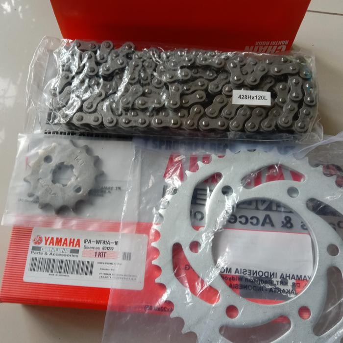 Gear Set Yamaha Vixion New Barang Ori Ygp