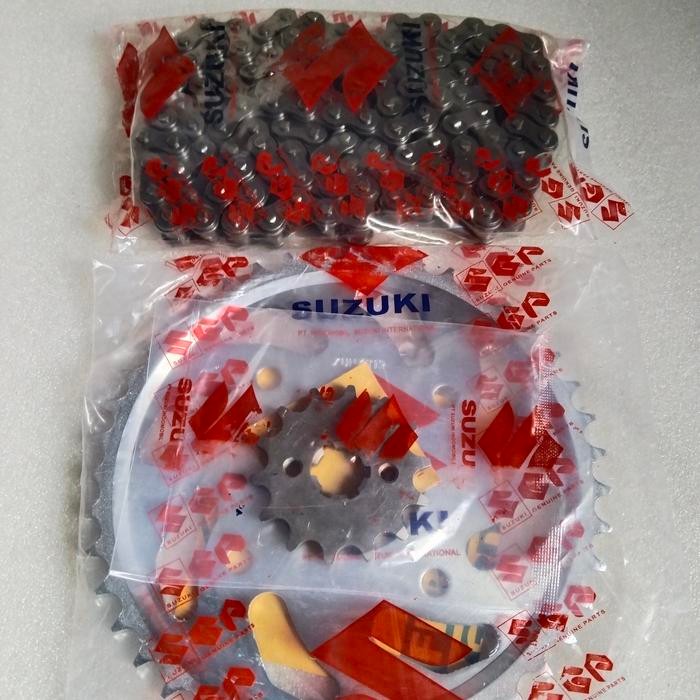 Gear Set Suzuki Satria Fu 150 New 2013-2015 Original Sgp