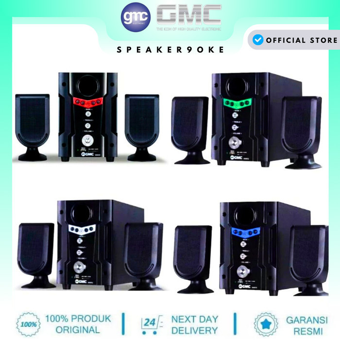 Speaker Gmc 888D2 Bt Bluetooth Aktif Multimedia Speker