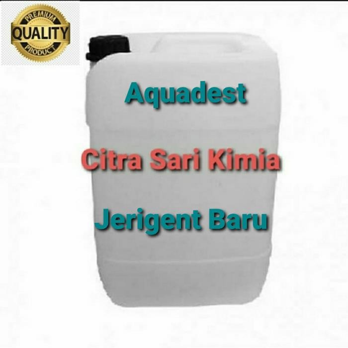 Aquadest / Air Suling / Air Destilasi / Air Aki 20Liter