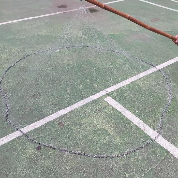 jala lempar kecrik 1 meter 3 feet untuk ikan udang kecil *