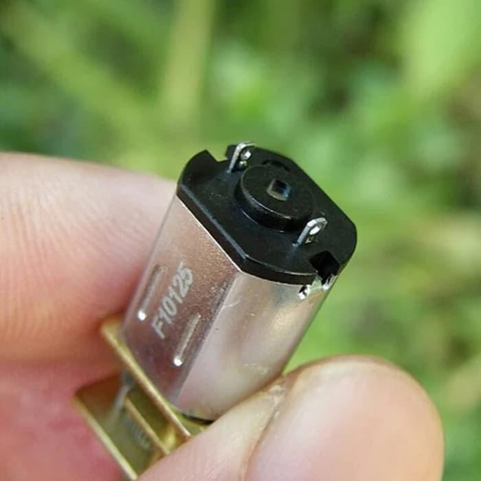 (Allthebest) Motor Gearbox N20 6V 100RPM Mini Metal Gear Motor Dinamo High