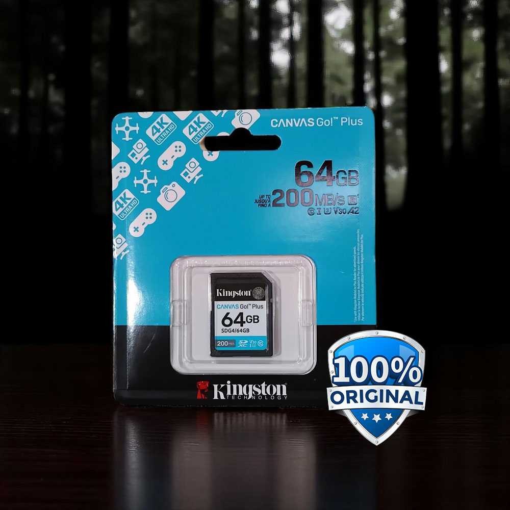 Canvas Go Plus SDHC Gen4 U3 V30 200MB/s Canvas Go Plus SDHC Gen4 U3 V30 200MB/s Storage Internal 64 
