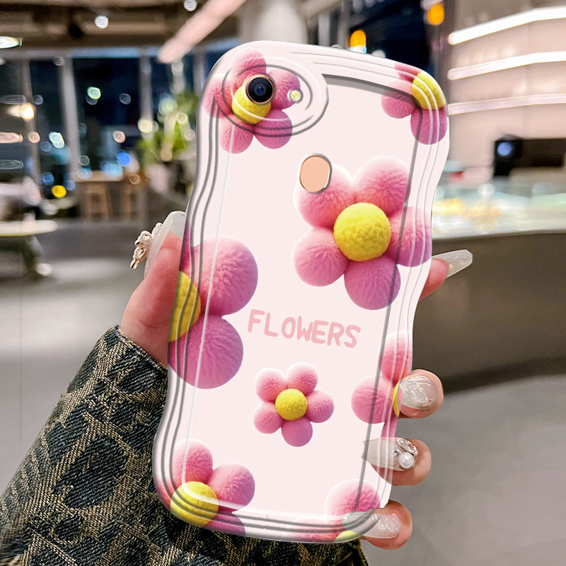 Casing Hp Untuk OPPO F5 F5 Plus F5 Youth F3 F3 Plus A77 2017 Case Casing Softcase kartun Daisy Kesin