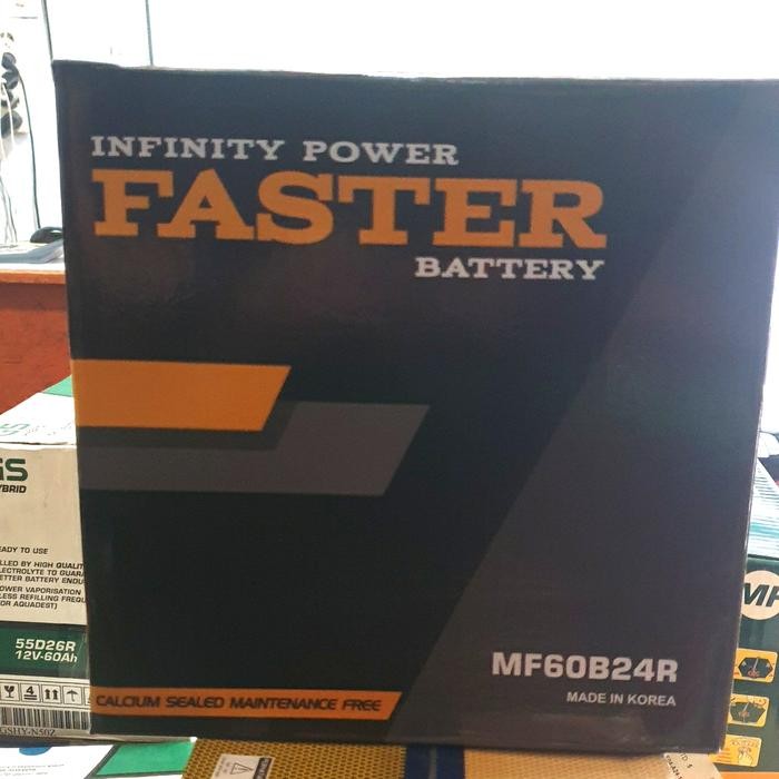 TERBARU Aki Mobil Kering FASTER MF NS60 48Ah
