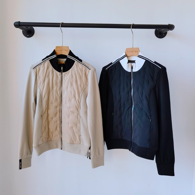 Terlaris, BJ Golf Wanita Rajutan Ke Bawah Sambungan Mantel Bordir