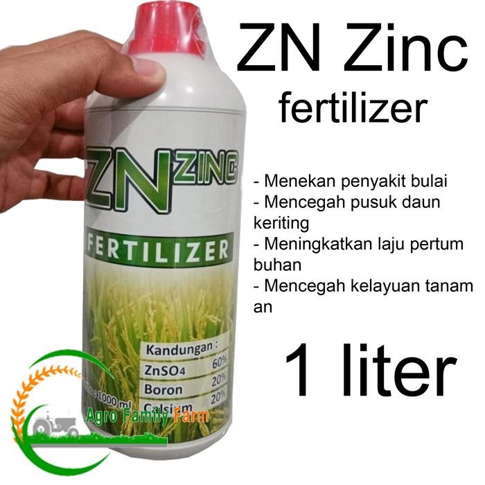 Pupuk Cair Zn Zinc Fertilizer 1 Liter