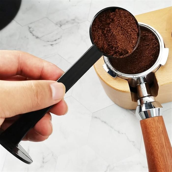 

Sendok Takar Kopi Plastik 2 IN 1 Latte Teh Bumbu Bubuk Masakan Measuring Spoon and Coffee Moka Pot