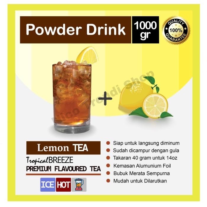 

Lemon Tea Bubuk 1kg Teh Lemon [Ready to Drink] #016
