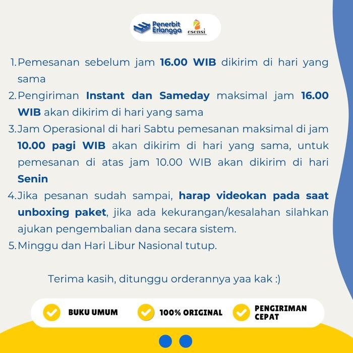 

Ready- [Erlangga Official] Informatika Smp/Mts Kelas 7 8 9 Kurikulum Merdeka