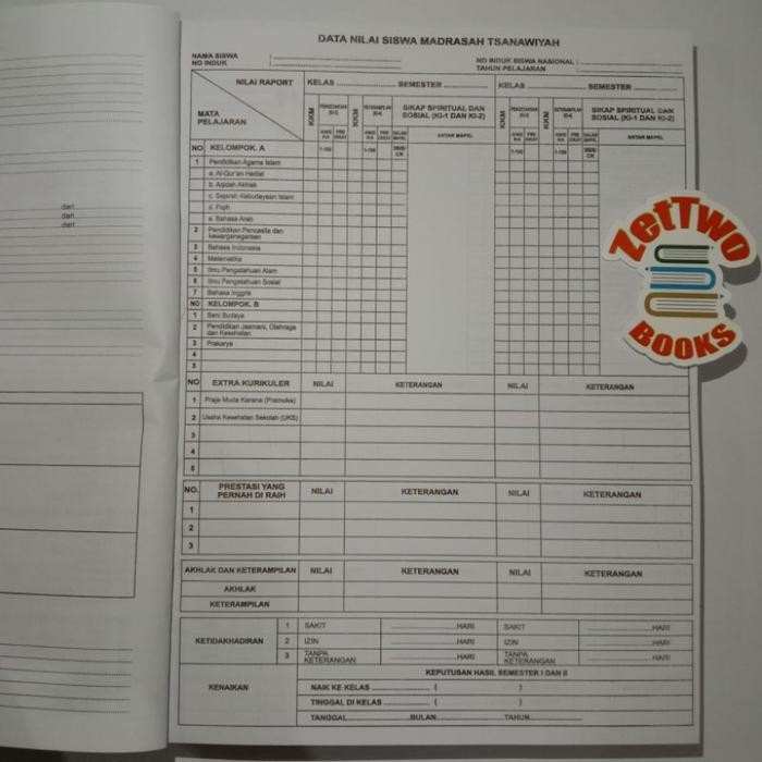 

Ready- Buku Induk Mts K13 (Packing Bubble Wrap)