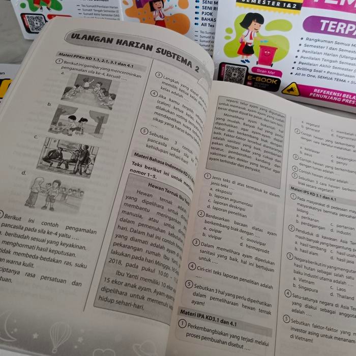 

Ready- Buku Kelas 1-6 Sd/Mi: Top Fokus Ulangan Harian Kurikulum Merdeka