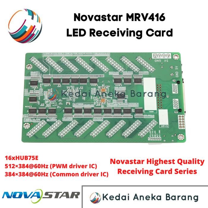 Novastar Mrv416 Led Receiving Card Rc Videotron Hub75 Mrv366 Mrv316