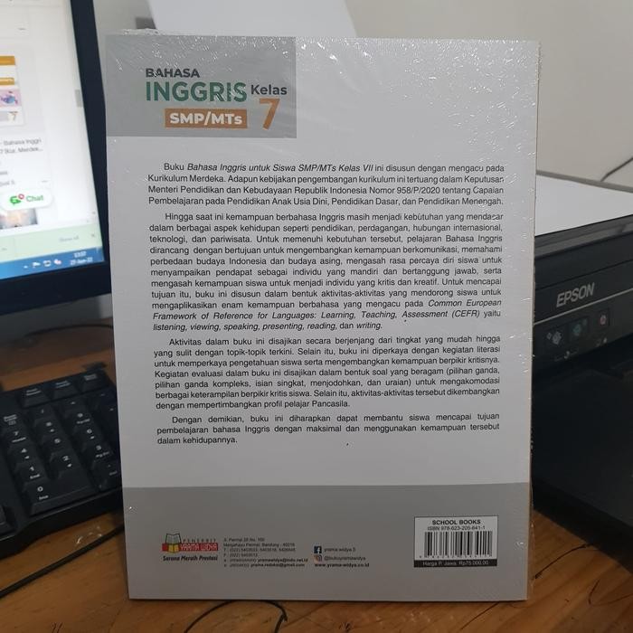 

Ready- Buku Bahasa Inggris Smp/Mts Kelas 7 Kurikulum Merdeka - Yrama Widya