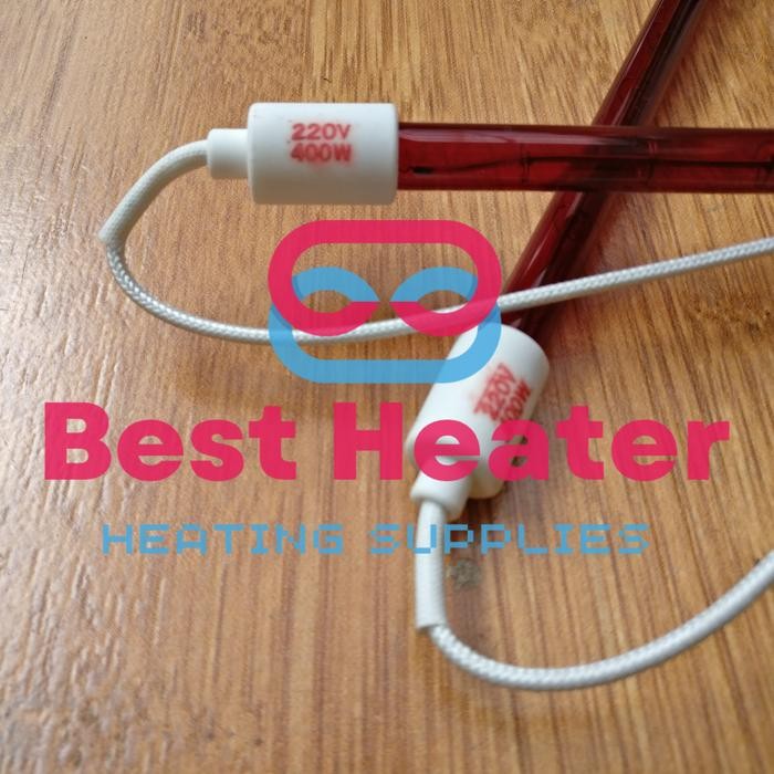 LAMPU PEMANAS - INFRARED PEMANAS - SABLON CURING - BULAT MERAH