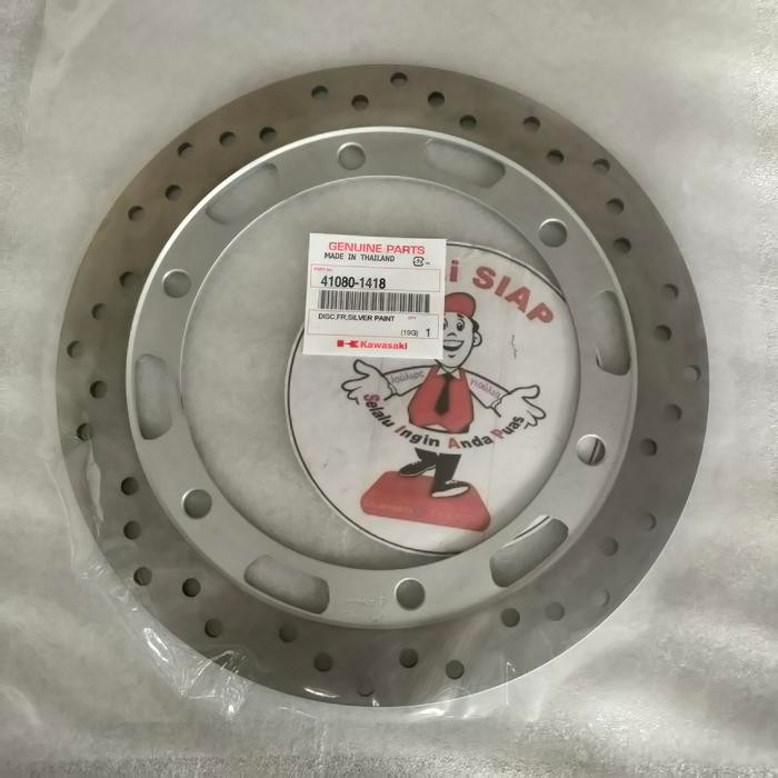 41080-1418 DISC FR SILVER PAINT PIRINGAN DISC CAKRAM DEPAN NINJA 150