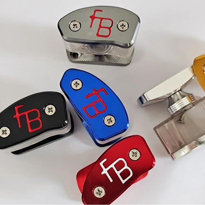 TABUNG MINYAK REM STEMPEL OVAL & KOTAK DEPAN CNC FAST BIKES VARIO MIO