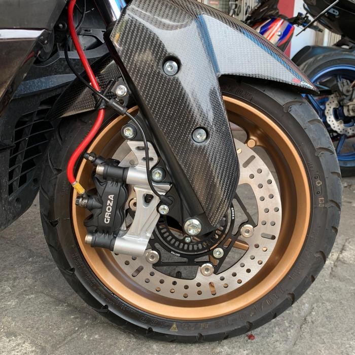 KALIPER REM DEPAN GROZA ZEST MONOBLOK DISC BRAKE 260MM YAMAHA NMAX