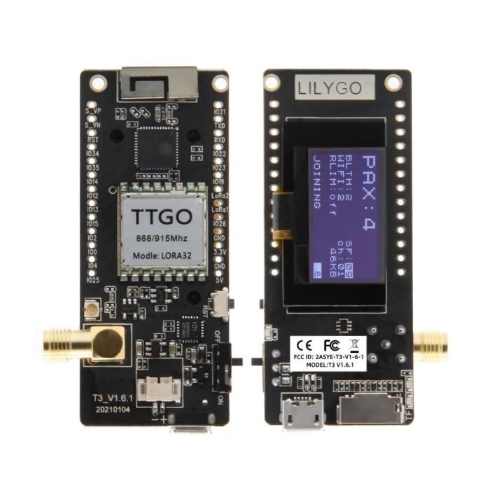 TTGO LORA32 V2.1 ESP32 OLED 0.96 INCH SD CARD BLUETOOTH WIFI