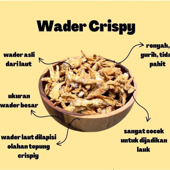 

New (Oleh-Oleh Surabaya) Wader crispy 500gr