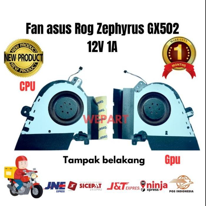 Grosir Fan Kipas Laptop Rog Zephyrus S M15 Gx502 Gu502 Lws