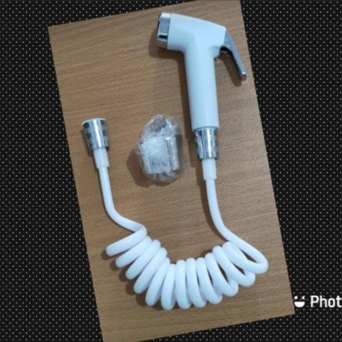 shower spary toilet jet shower toilet spiral putih