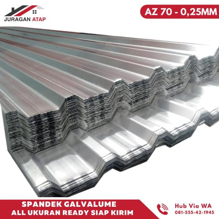 [Expert] SPANDEK 0,25 MM SNI - ATAP SPANDEK 0,25 MM AZ 70