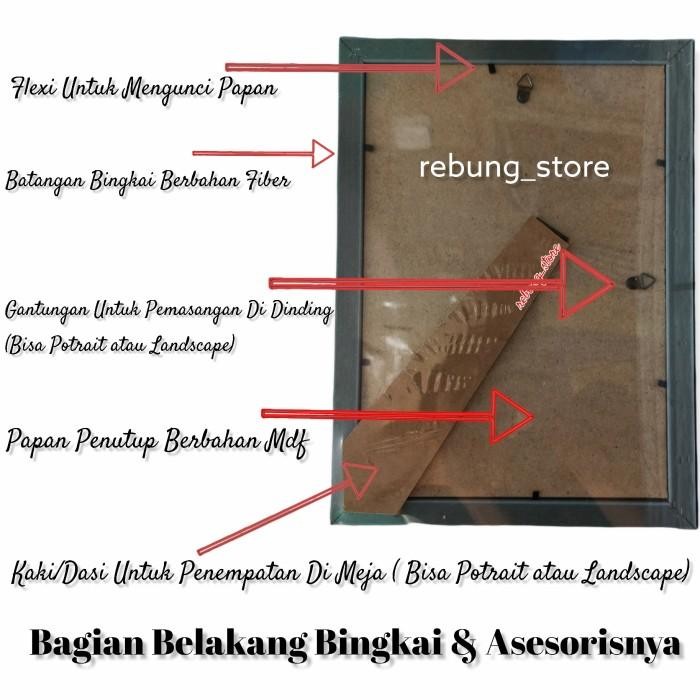 [Expert] Bingkai / Frame / Pigura Foto 12 R / 8 R Jumbo Variasi