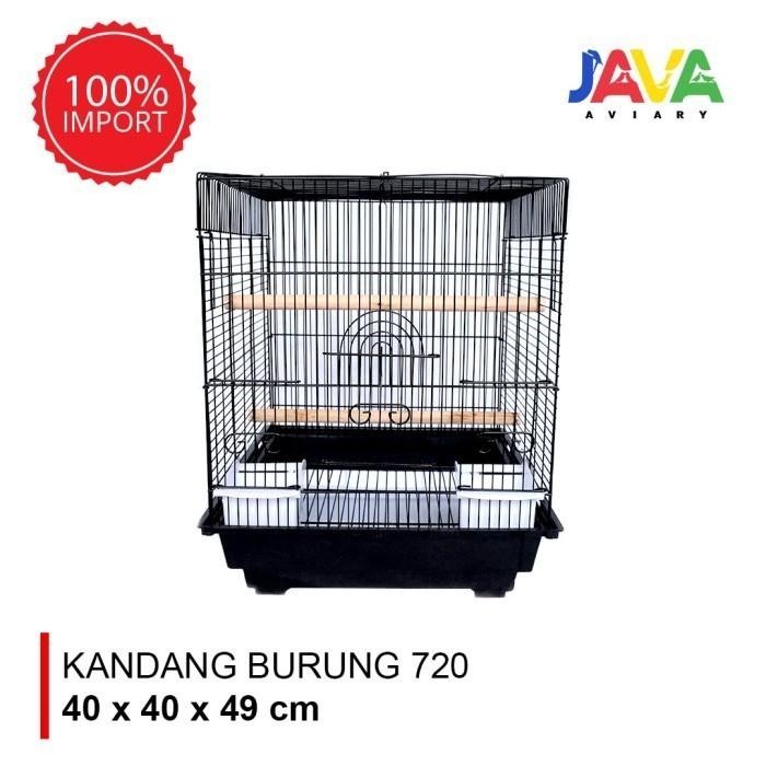 Kandang Burung Import 720 BESI LIPAT Parrot,Cockatiel,Sun Conur