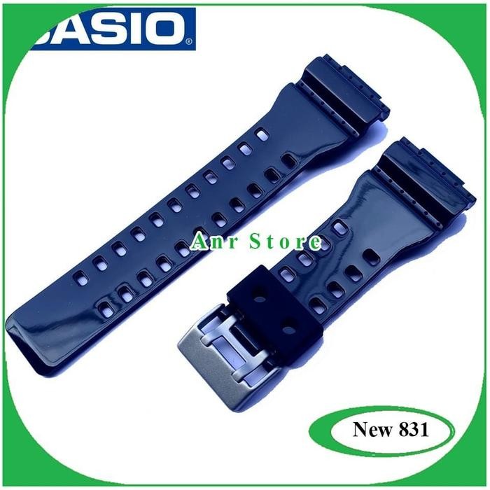 Terlaris Tali Casio G-Shock GA-100 GD-100 GD-350 G-8900 Hitam Glosy OriginalOem SALE