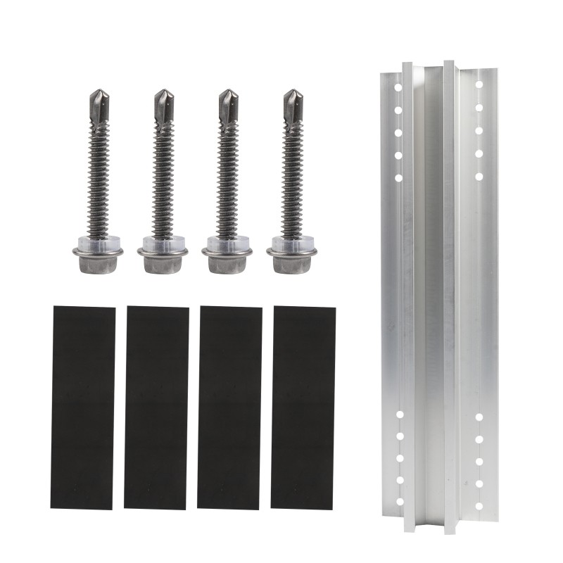 Dropshipping Aluminum Alloy Solar Panel Short Rail Solar Panel