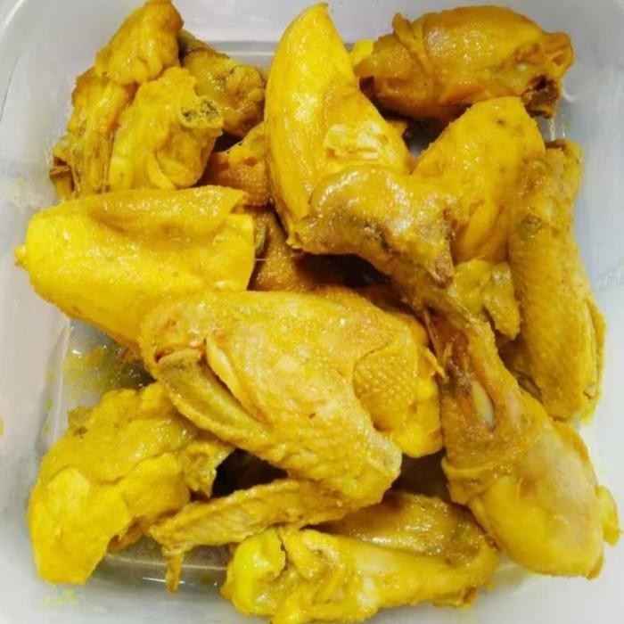 

ANEKA AYAM UNGKEP BUMBU KUNING SIAP MASAK SIAP GORENG SAYAP PAHA DADA