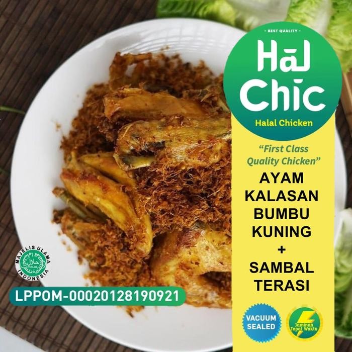 

Ayam Kalasan Bumbu Kuning & Sambal Terasi