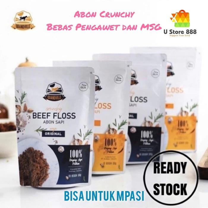 

Abon Sapi Ayam Non MSG Abon Mpasi Abon Crunchy Sapi Ayam Grandville
